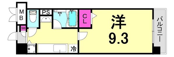 ハイムさわらびの物件間取画像